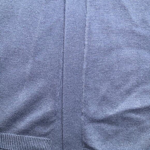 Christopher & Banks Gray-Blue Open Front Lightweight Carigan L - Picture 3 of 8